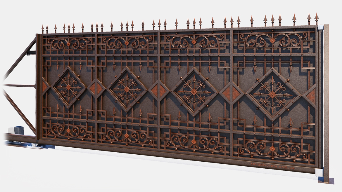 Kovanie-otkatnie-vorota-Vishnevoe_1782+Cuprum_002 Kovanie-otkatnie-vorota-Vishnevoe_1720+Silver_003