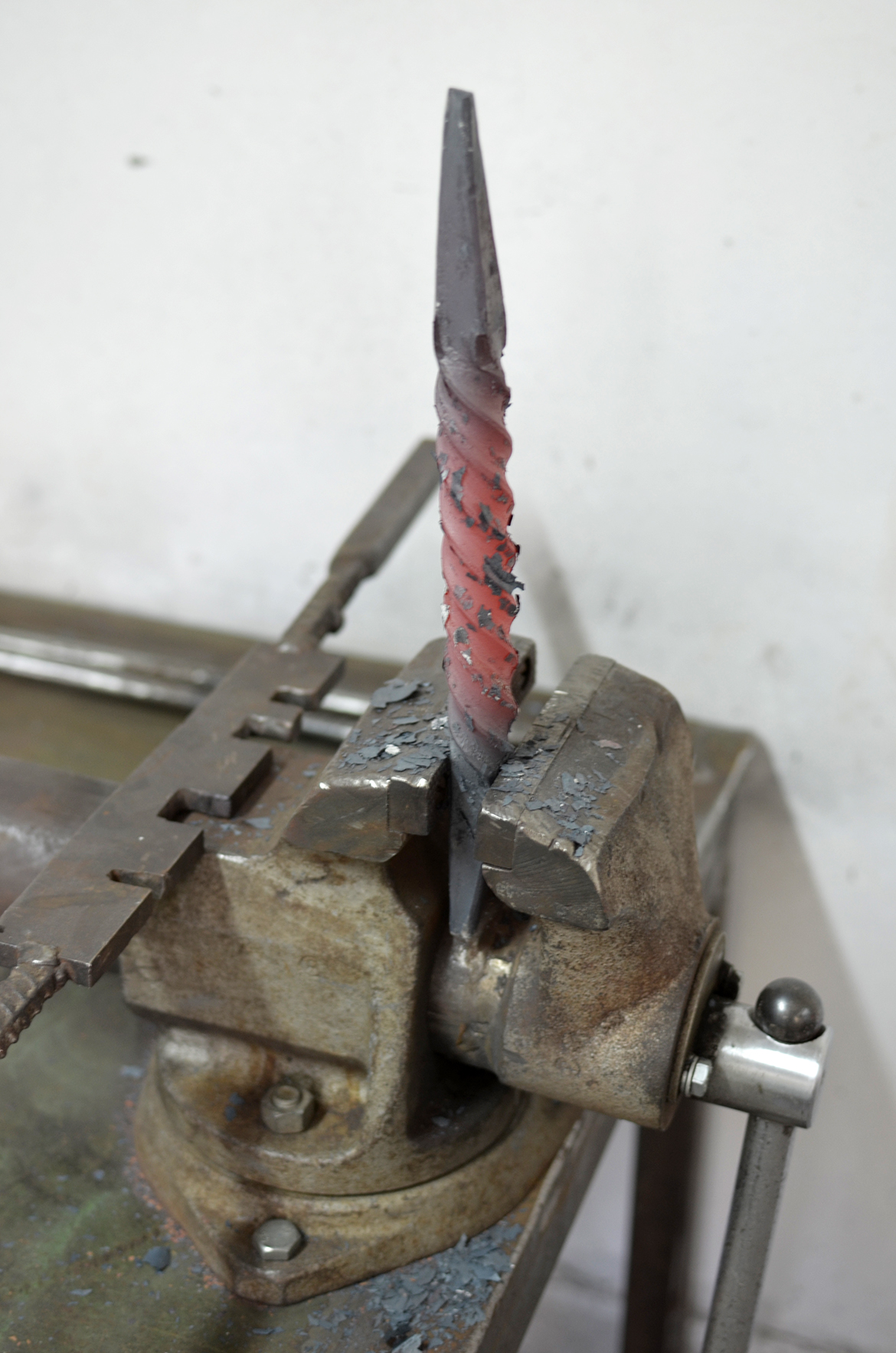 Ковка ручки для воріт з квадрату 20мм