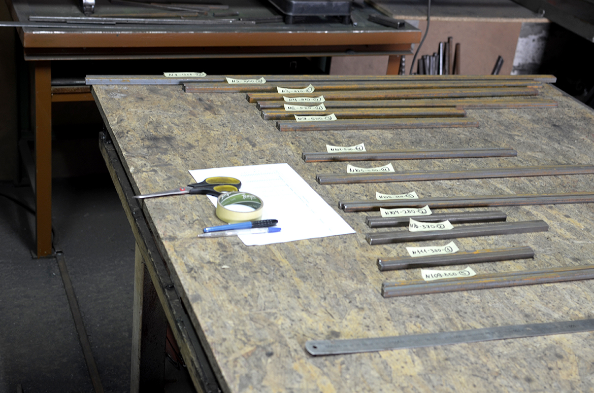 Порізка заготівок для ковки